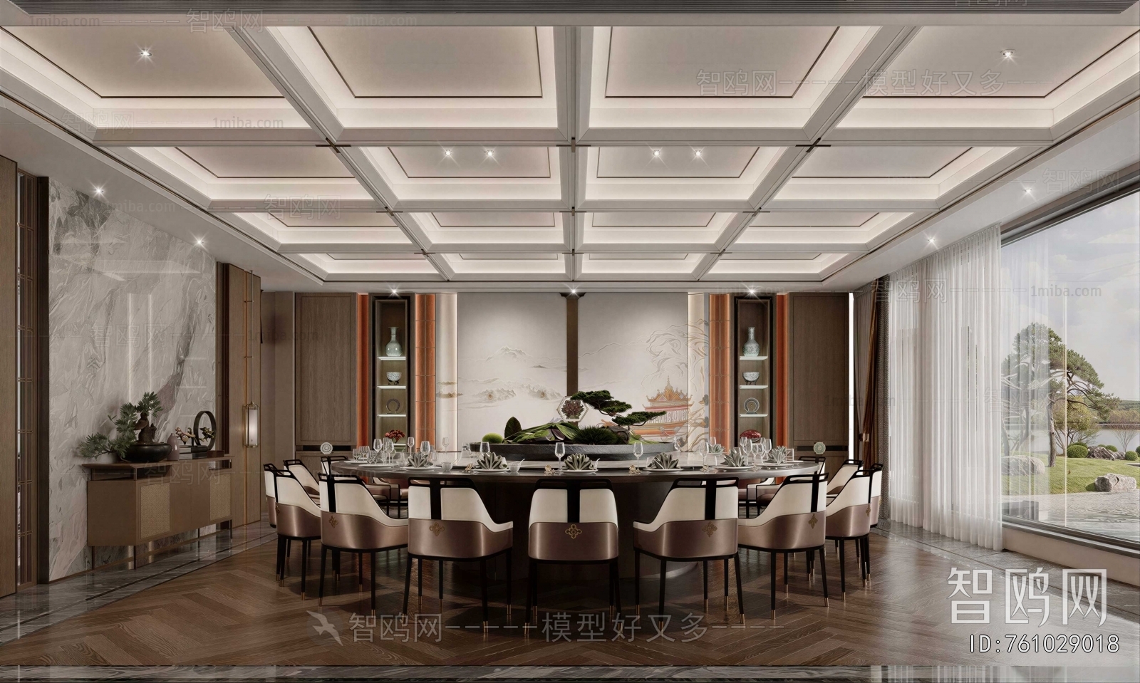 New Chinese Style Restaurant Box