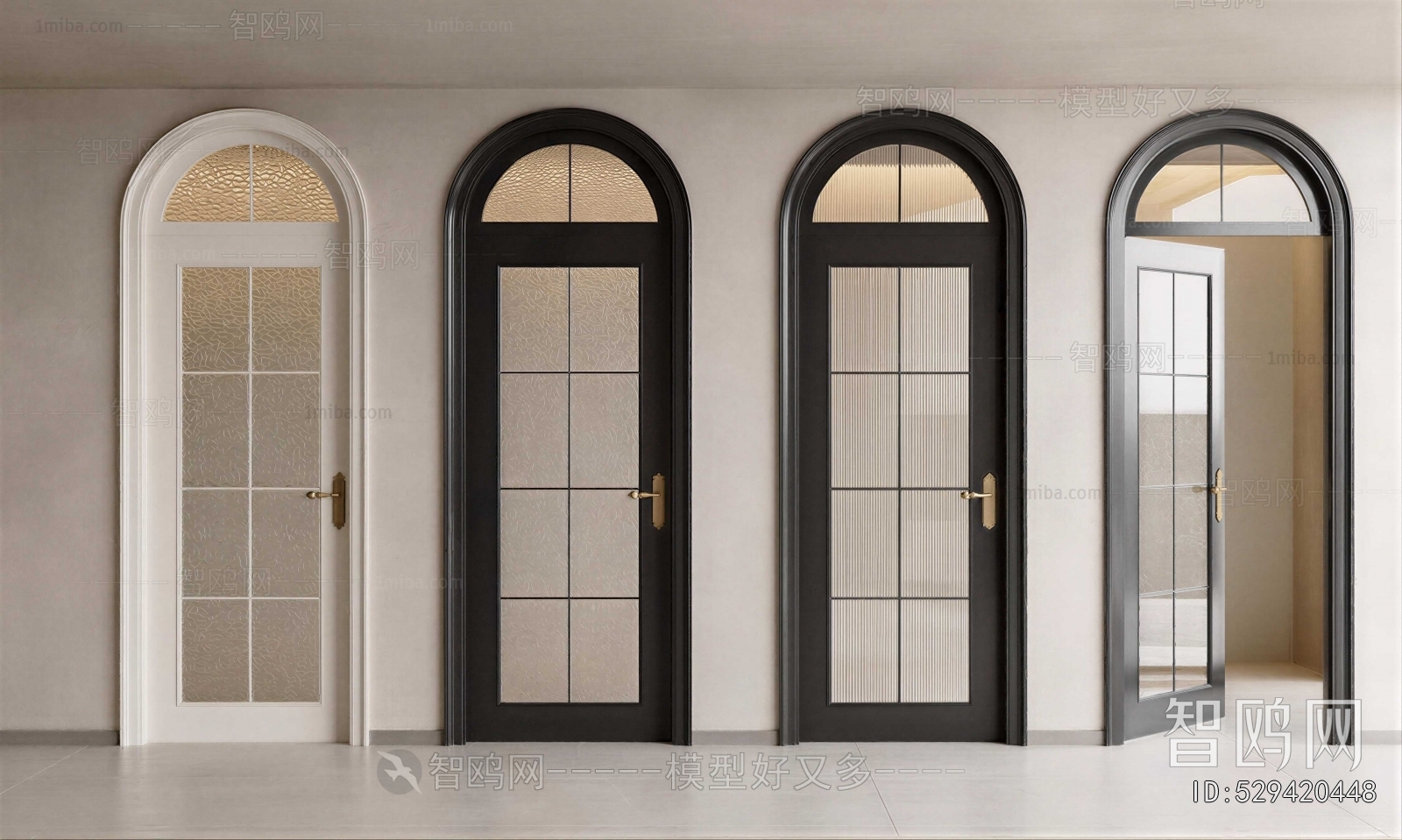 French Style Single Door