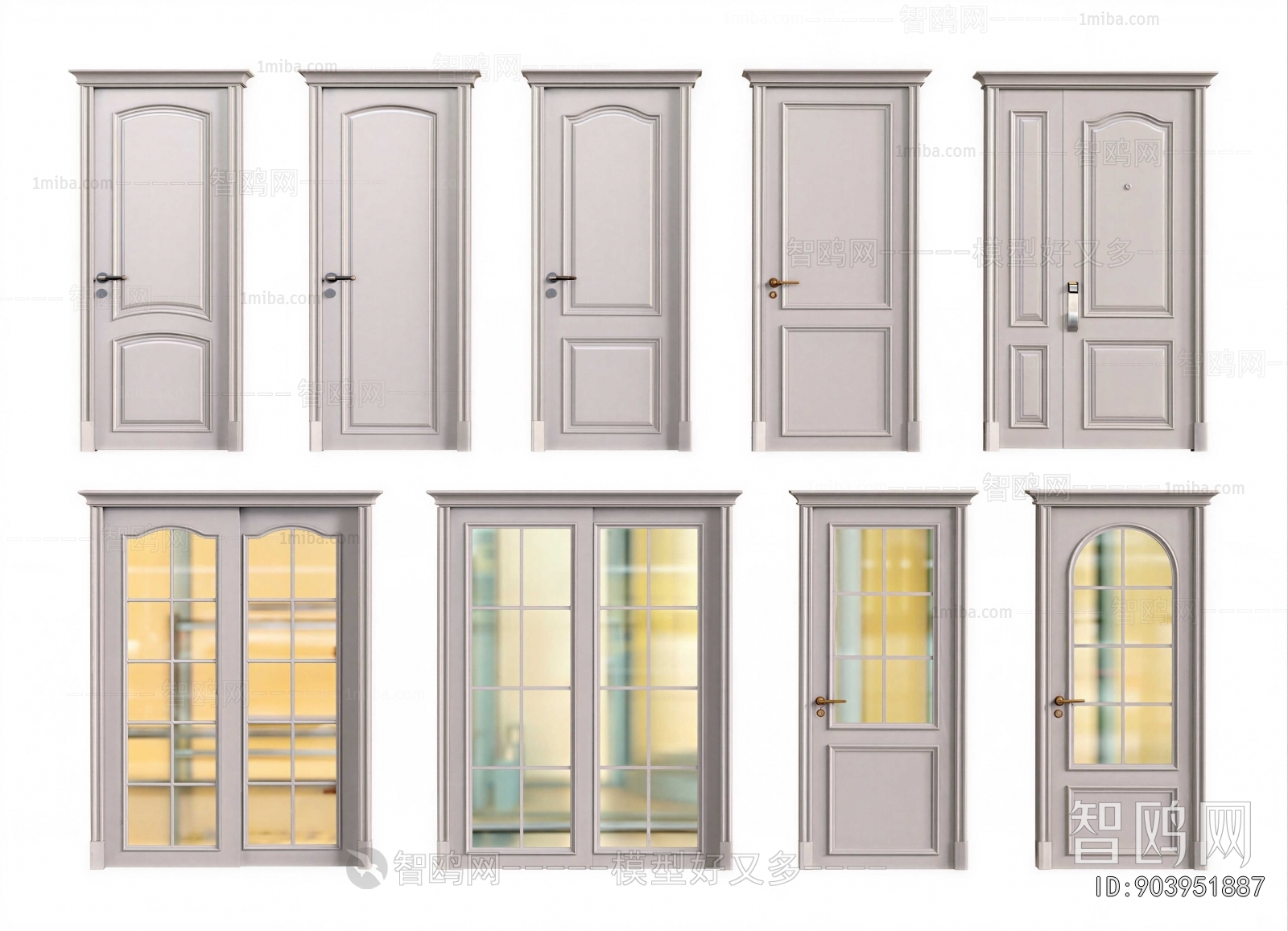 American Style Single Door