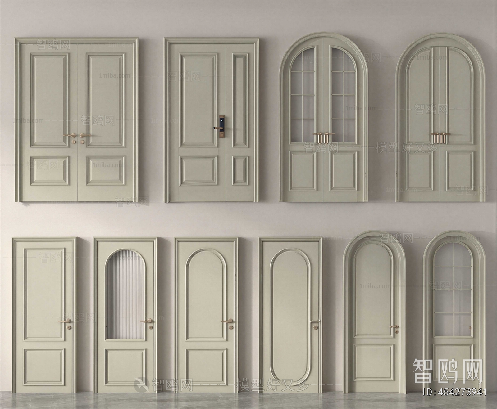 French Style Double Door
