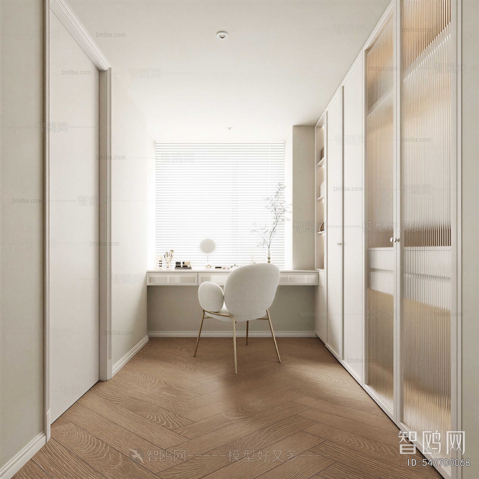 Modern Clothes Storage Area