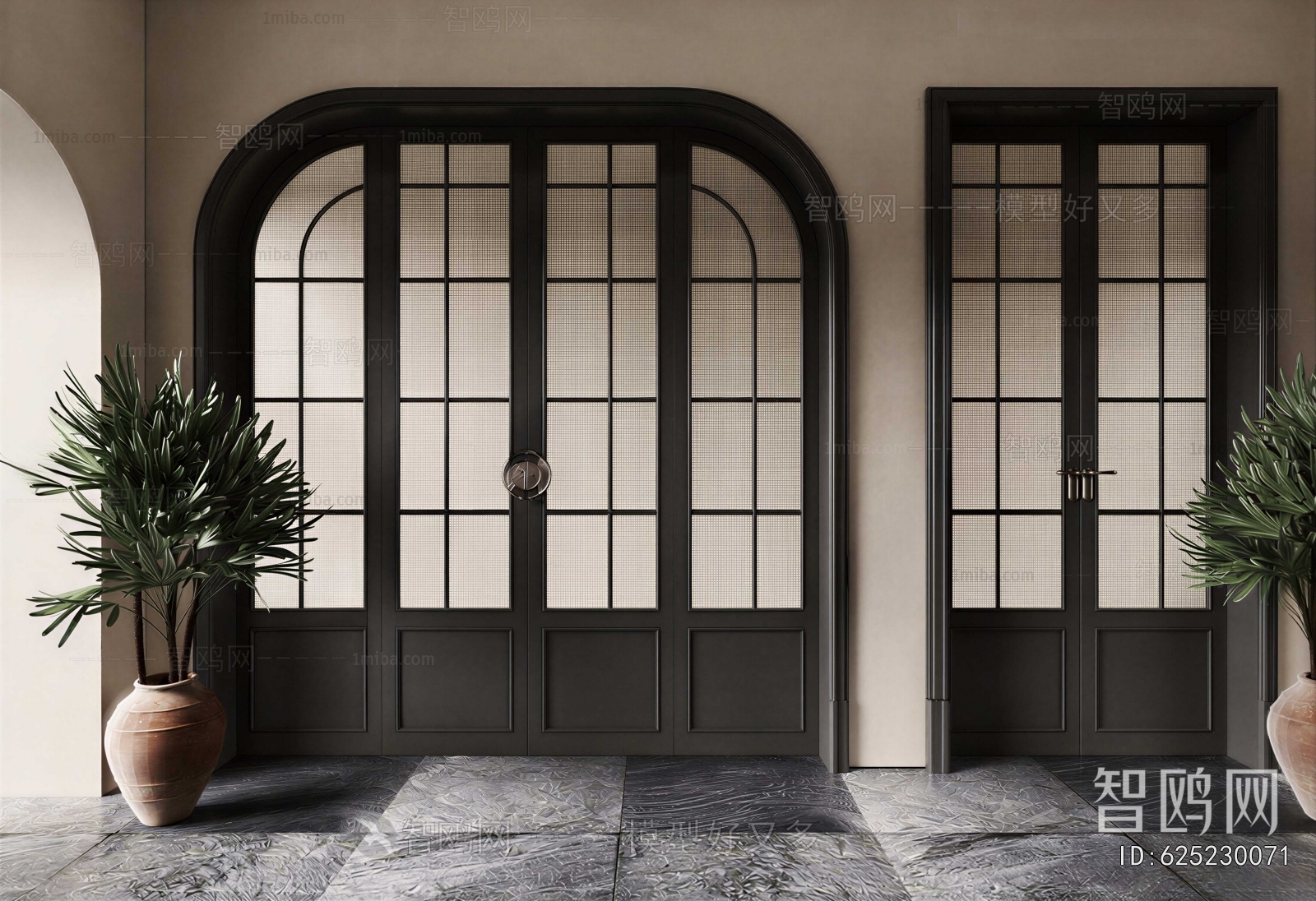 French Style Double Door
