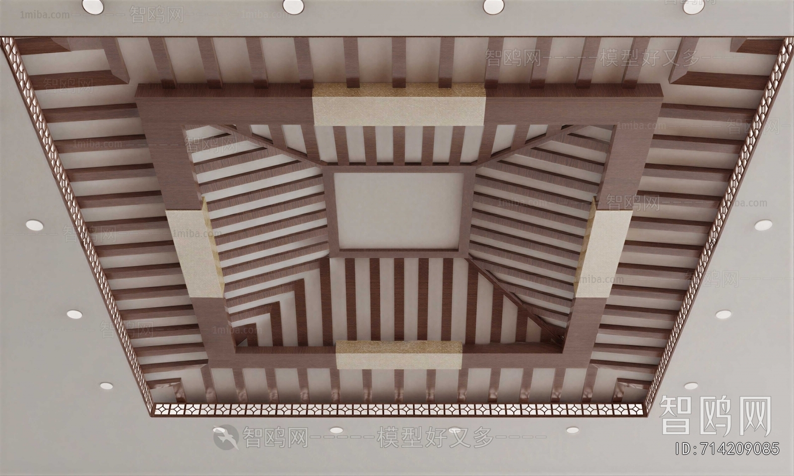 New Chinese Style Suspended Ceiling