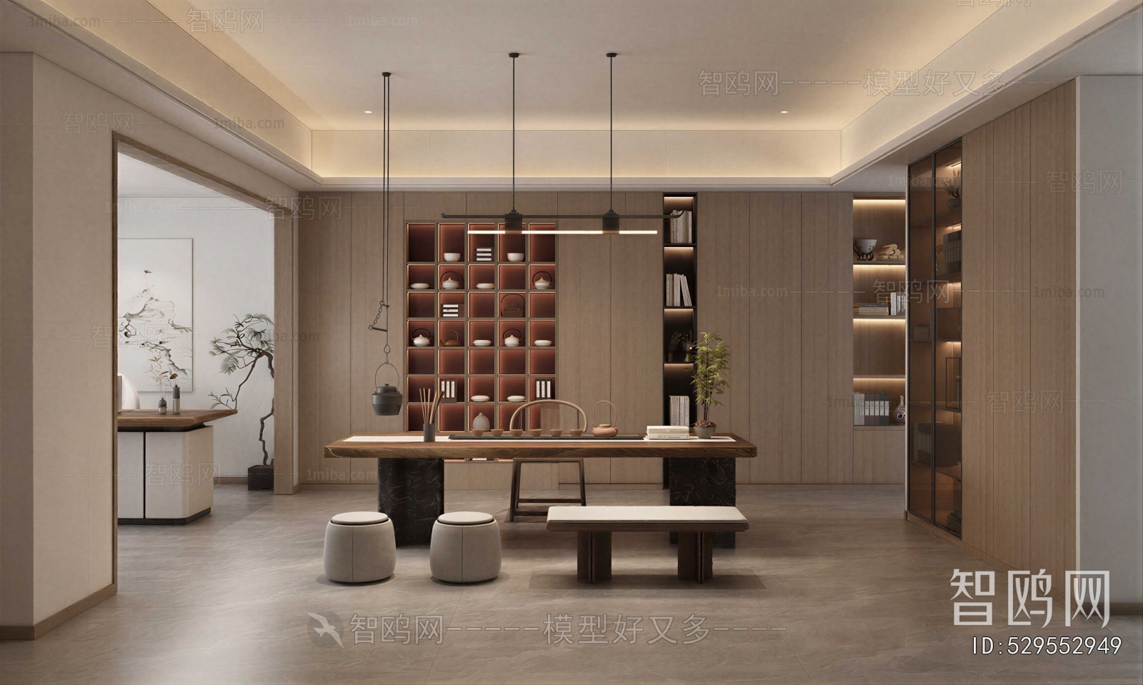 New Chinese Style Tea House