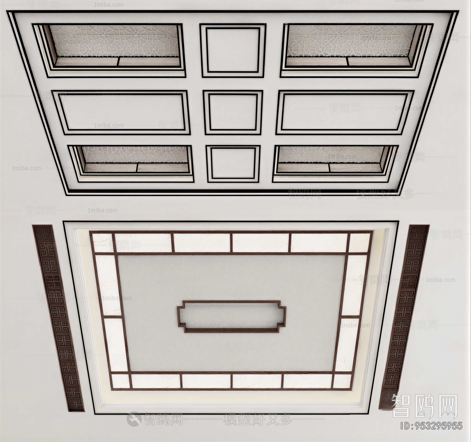 New Chinese Style Suspended Ceiling