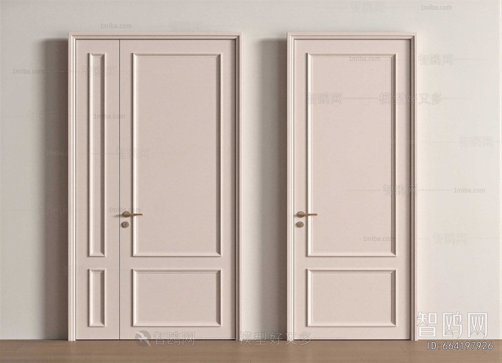 French Style Single Door