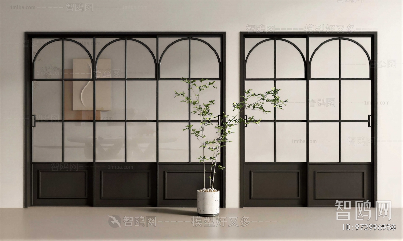 French Style Sliding Door