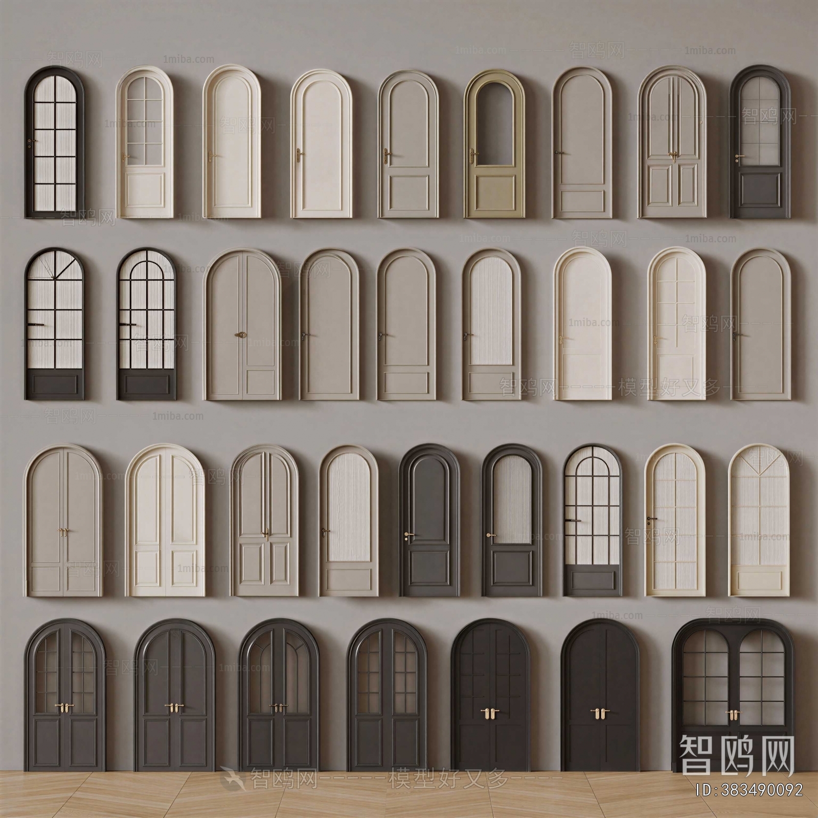 French Style Single Door