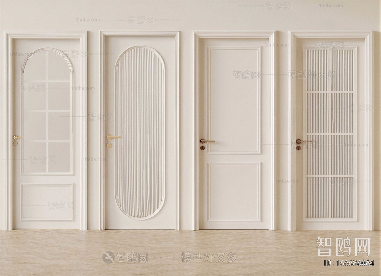 French Style Single Door