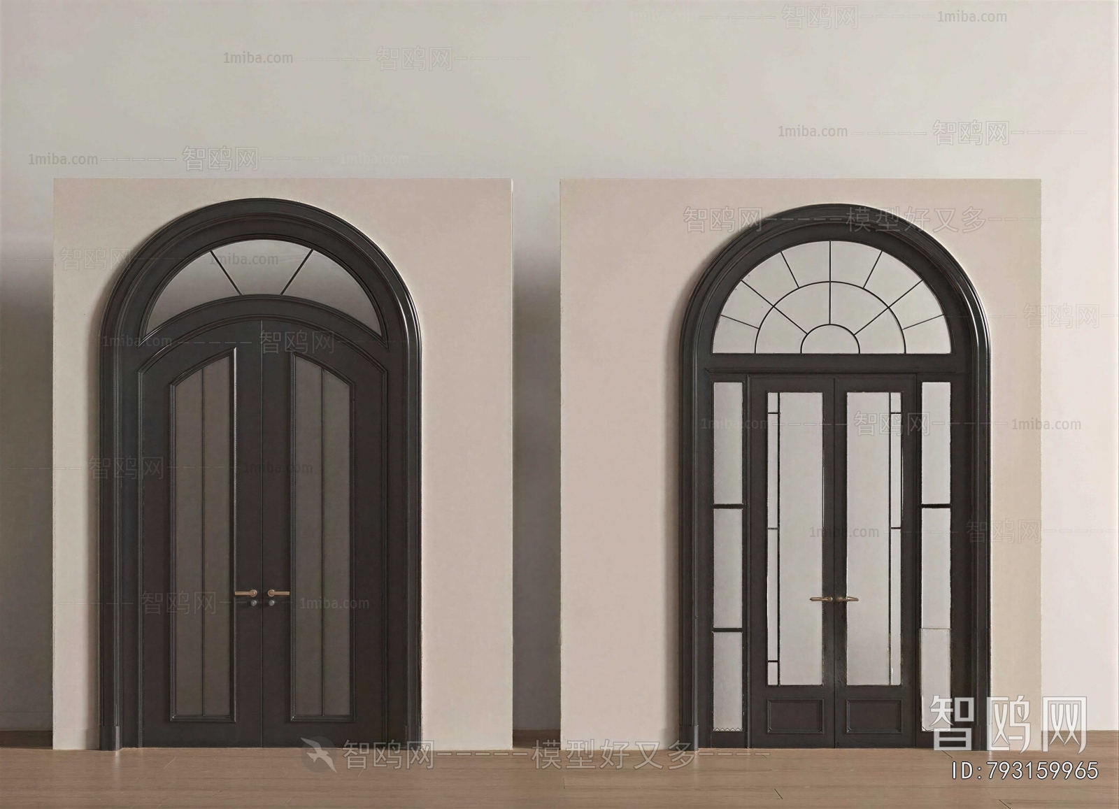 French Style Double Door