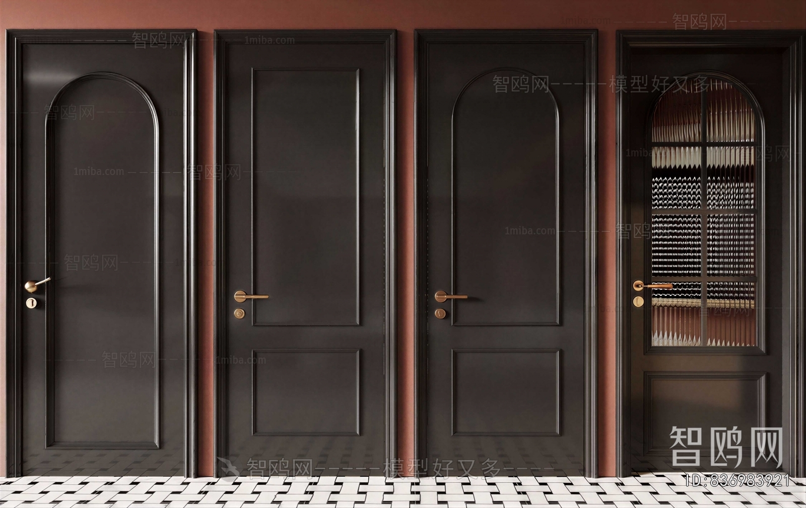 French Style Single Door