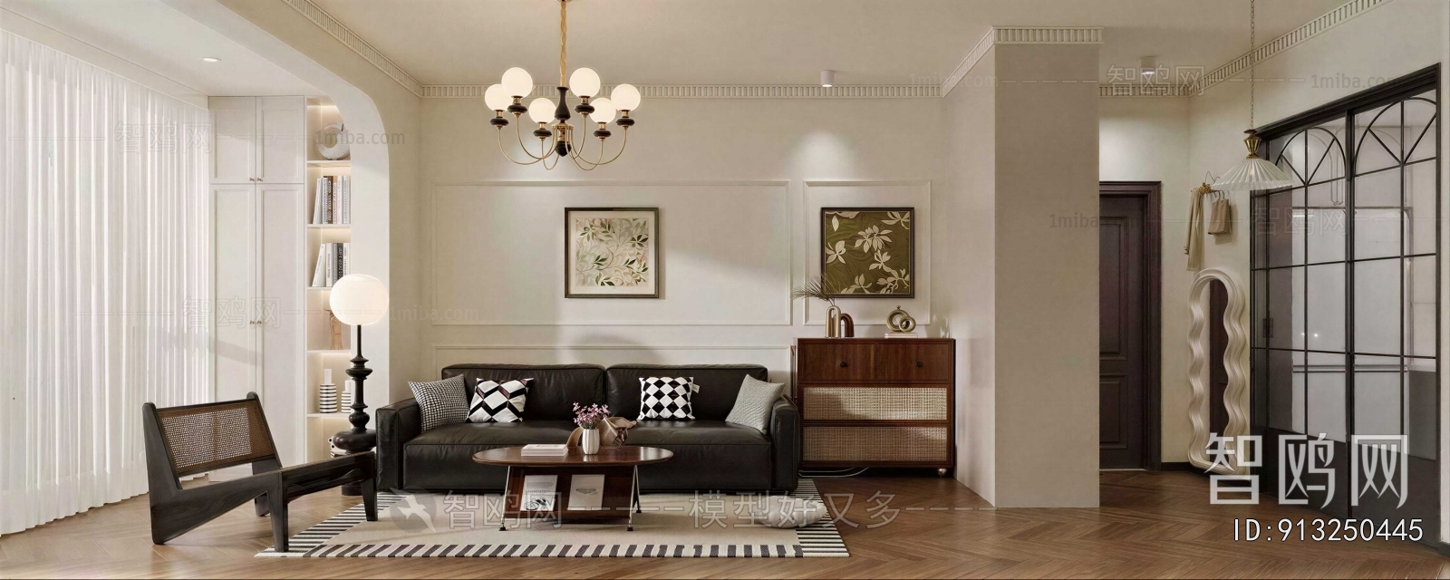 French Style A Living Room