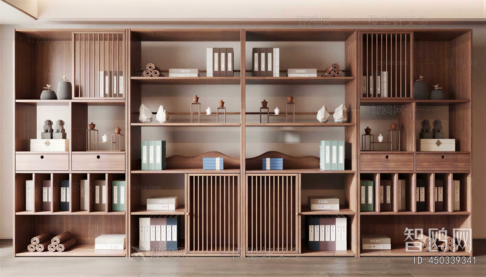 New Chinese Style Bookcase