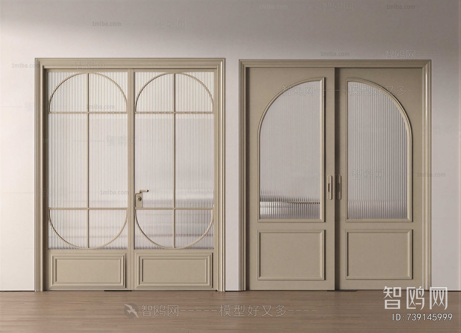 French Style Double Door