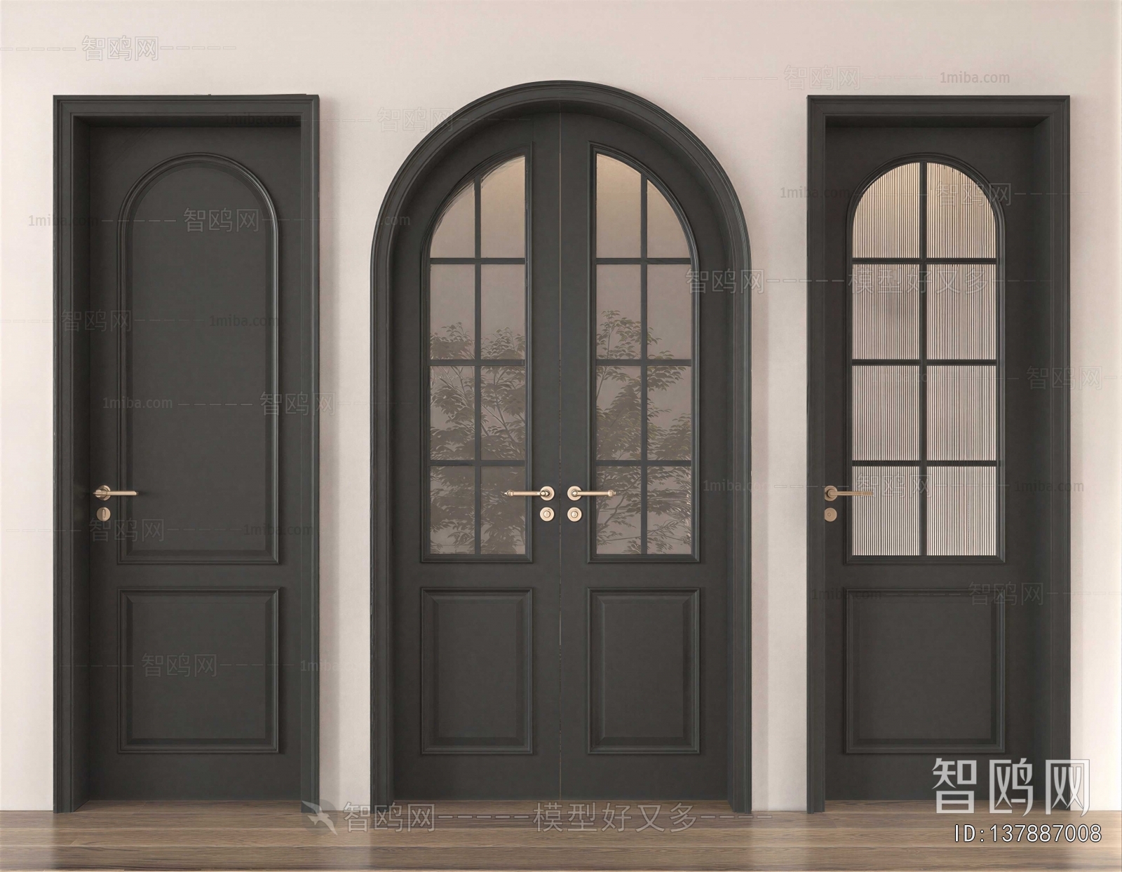 French Style Double Door