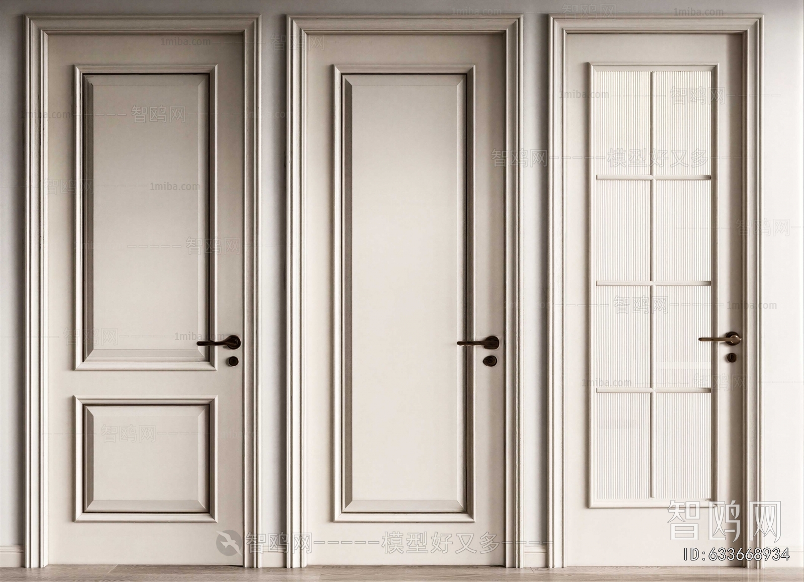 French Style Single Door