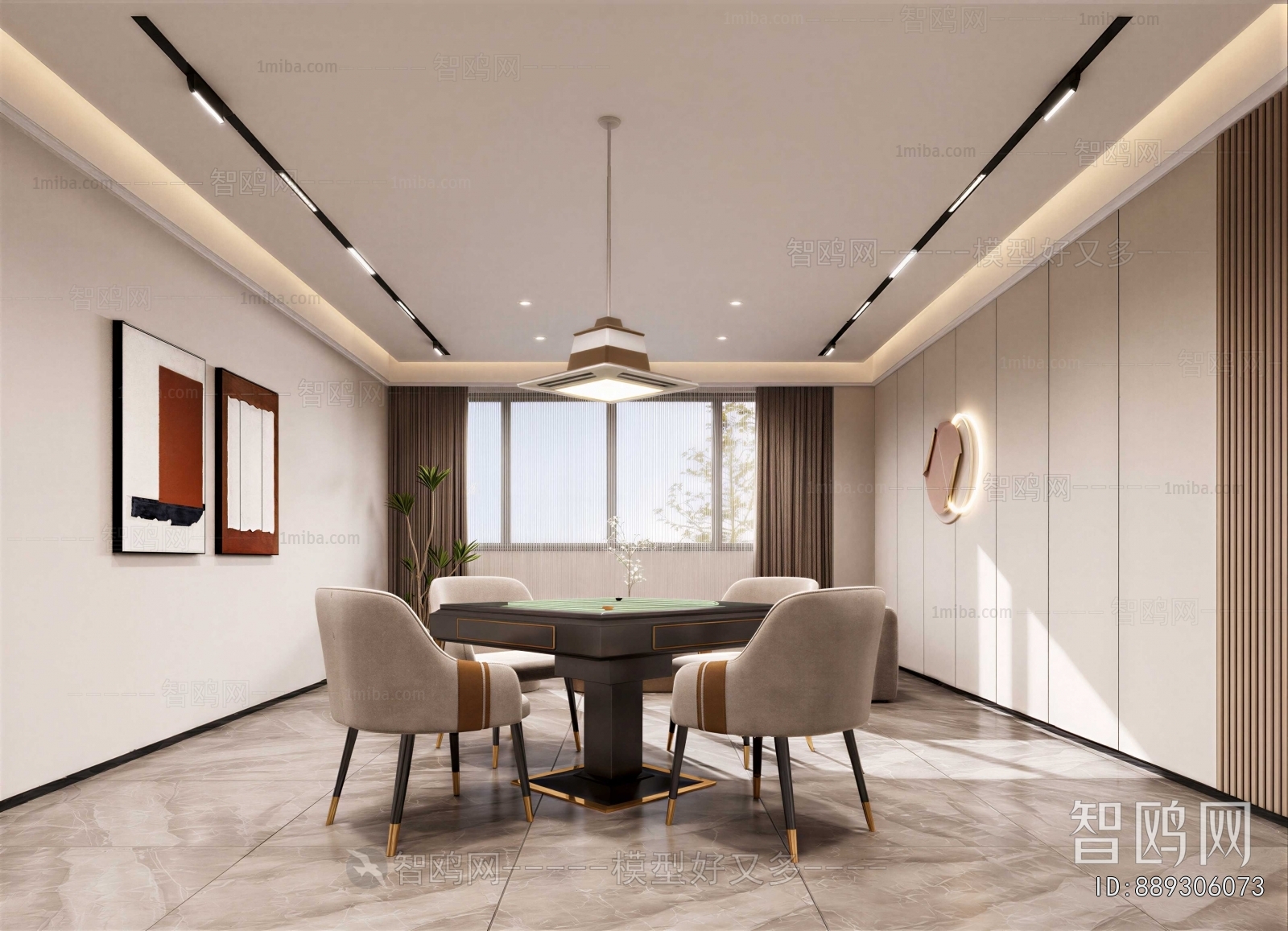 Modern Chess And Card Room