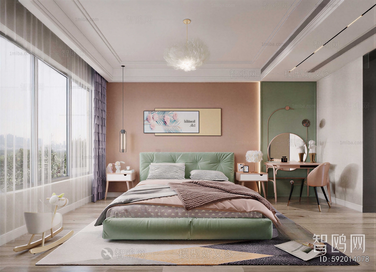 Modern Girl's Room Daughter's Room