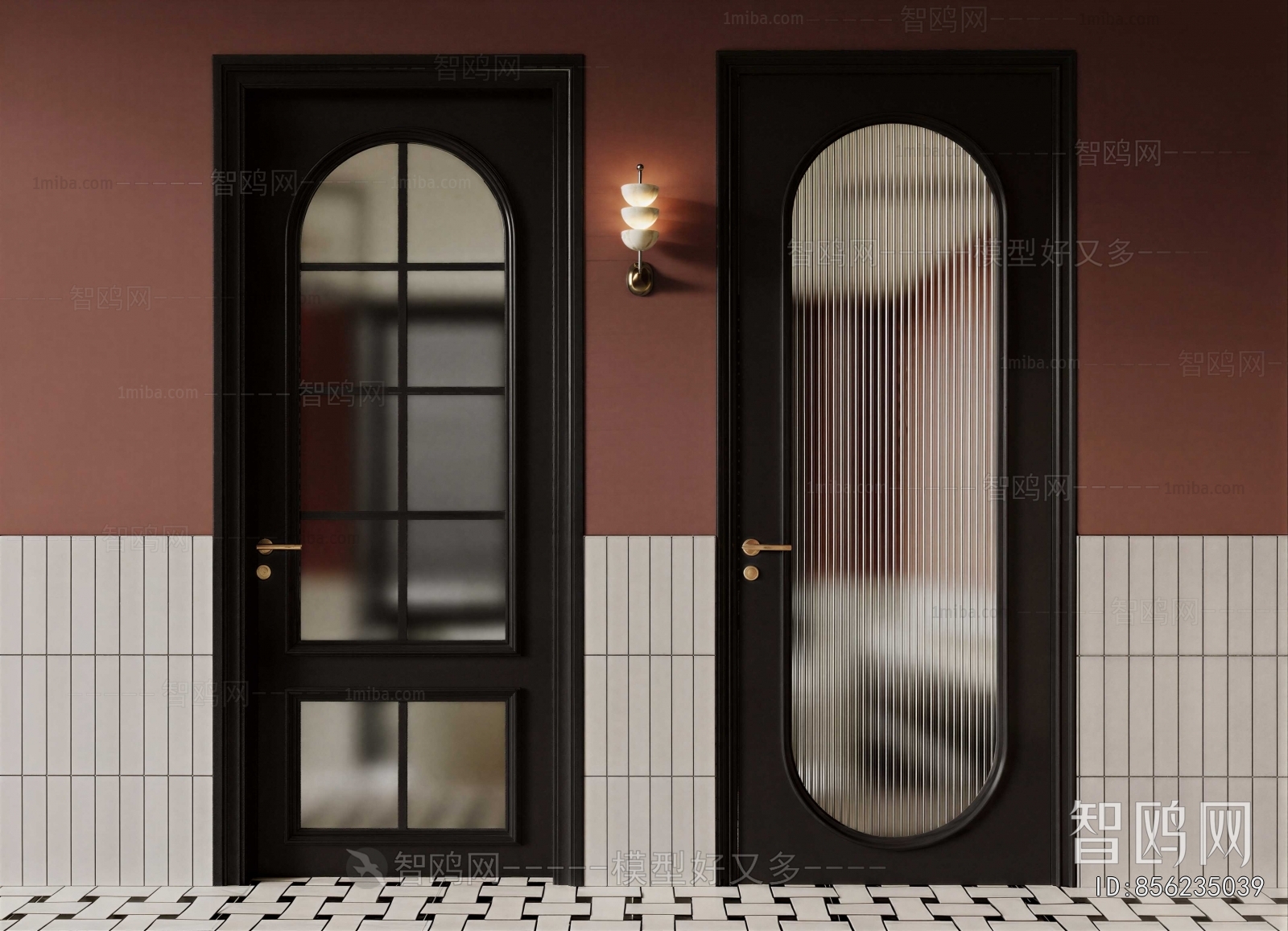 French Style Single Door