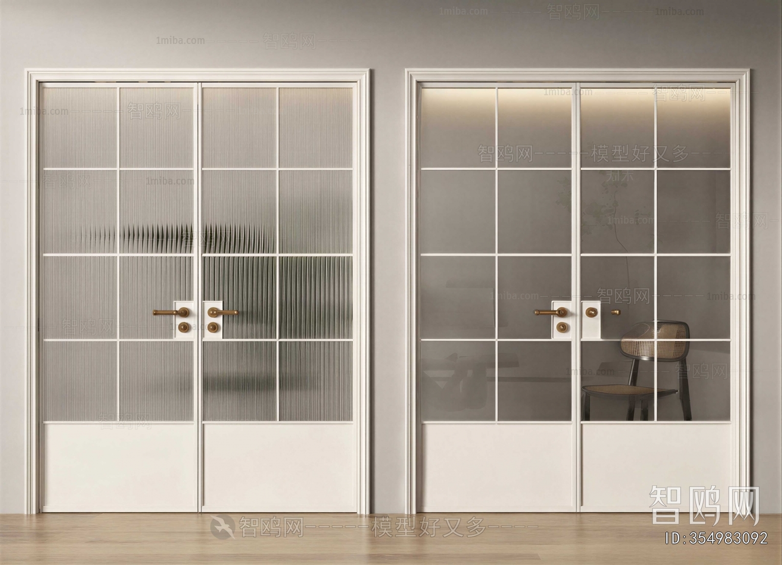 French Style Double Door