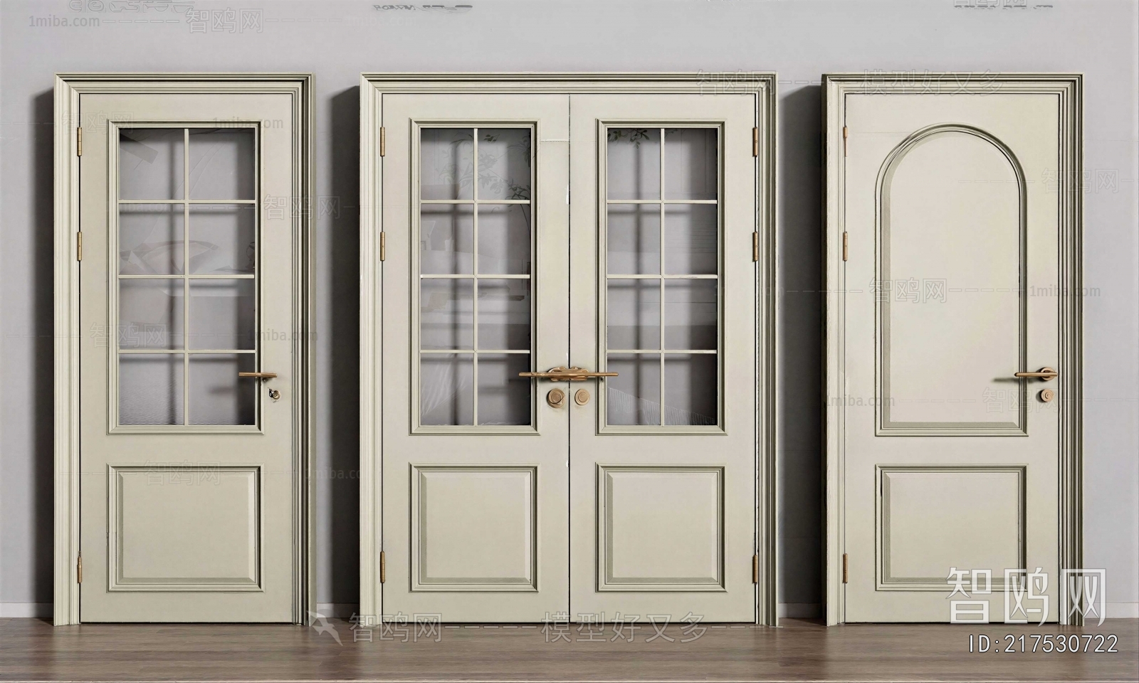 French Style Single Door