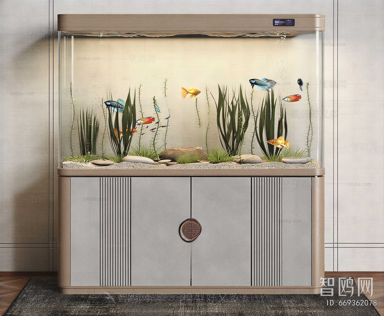 New Chinese Style Fish Tank