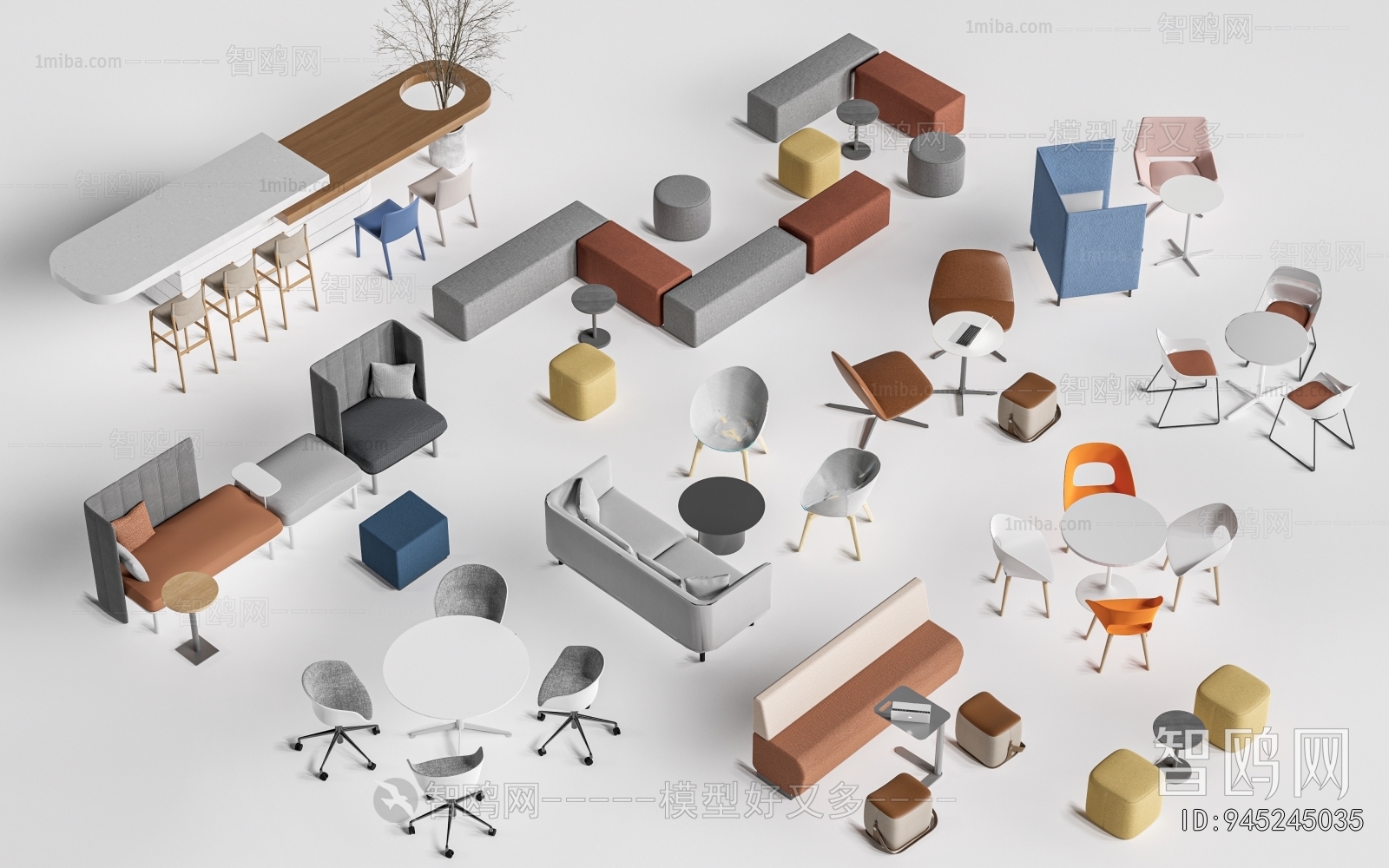 Modern Leisure Table And Chair