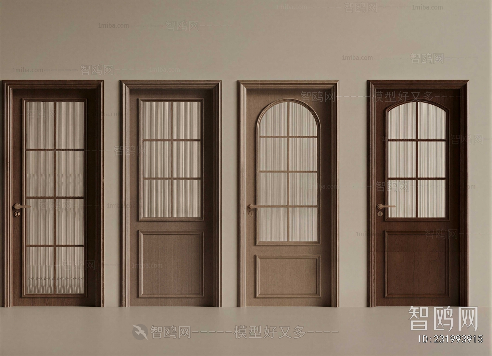 French Style Single Door