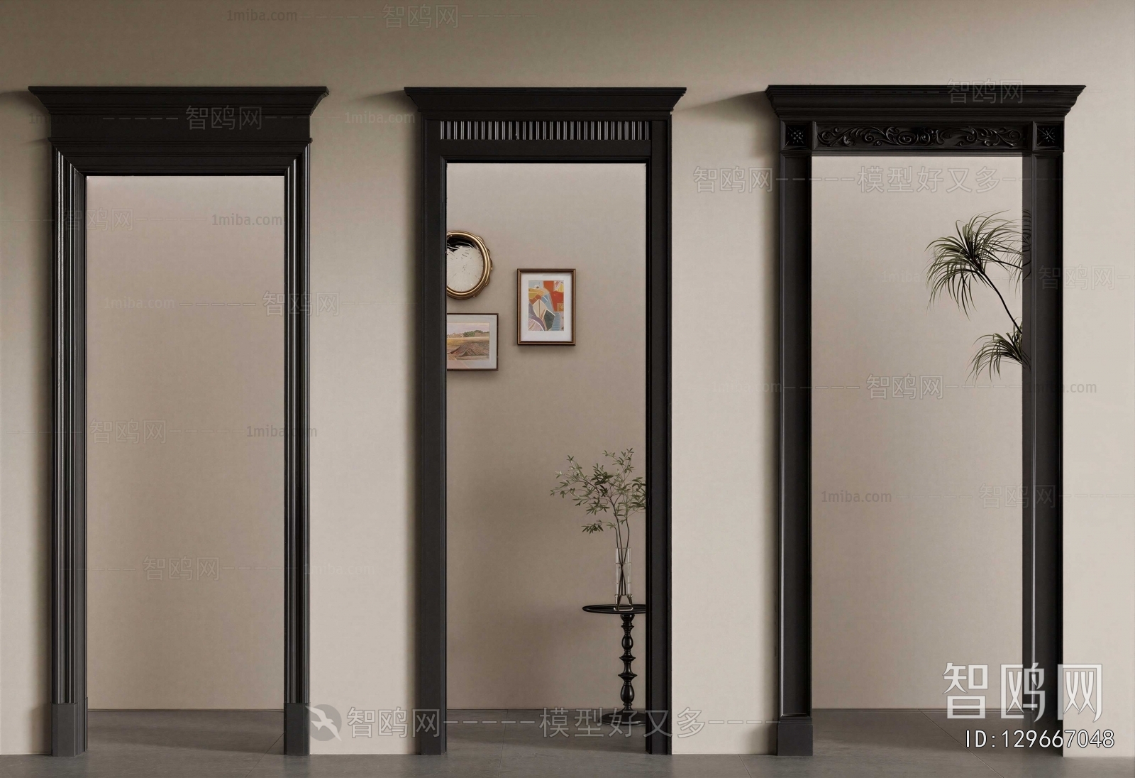 French Style Single Door