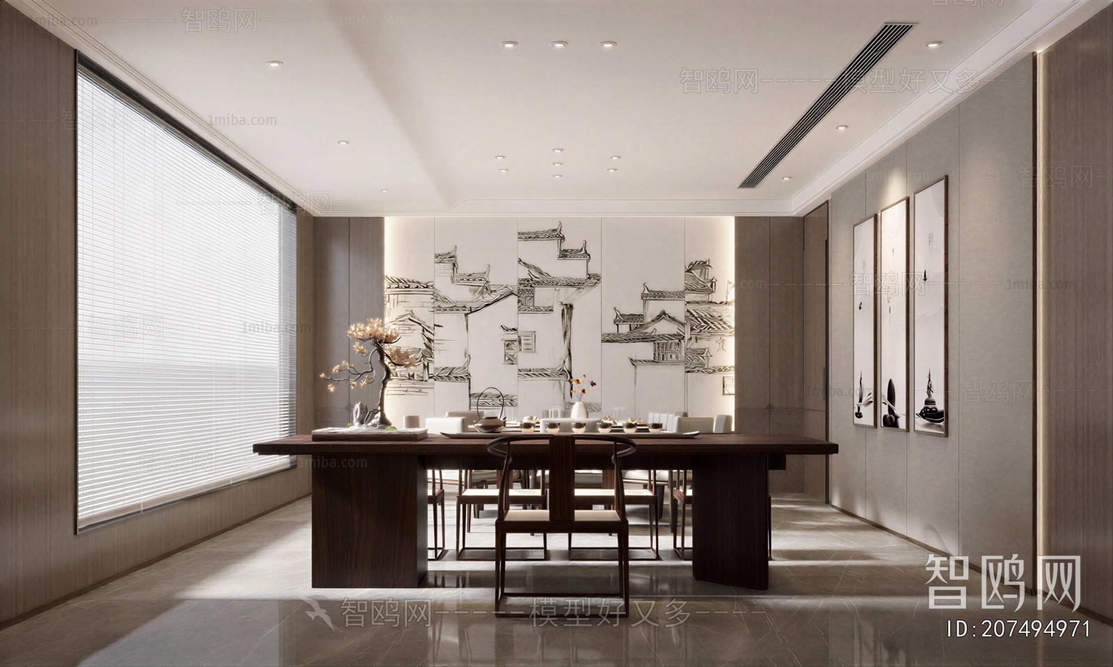 New Chinese Style Tea House