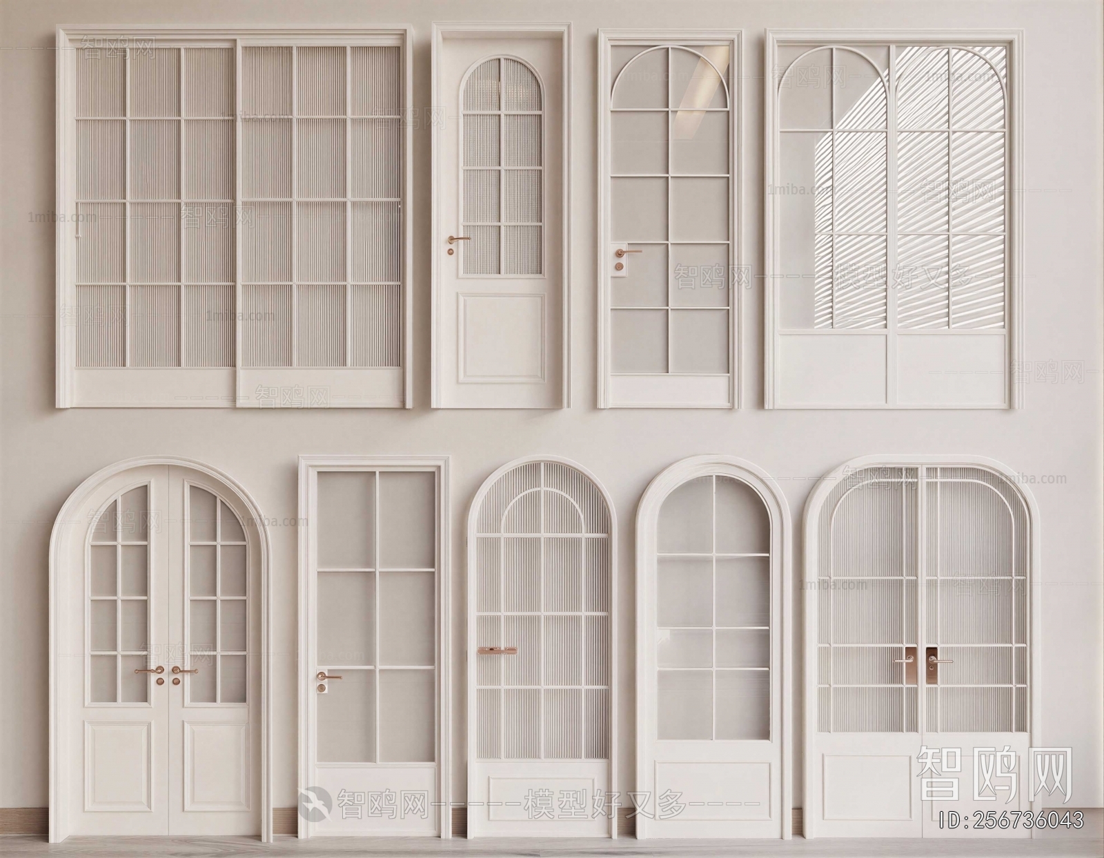 French Style Double Door