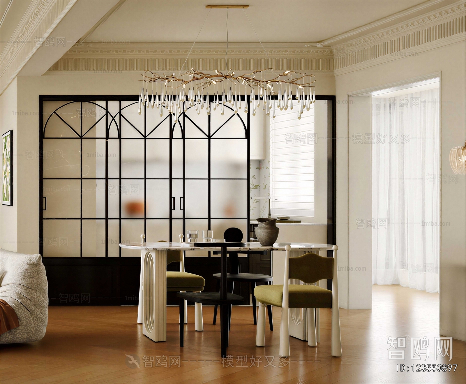 French Style Dining Room