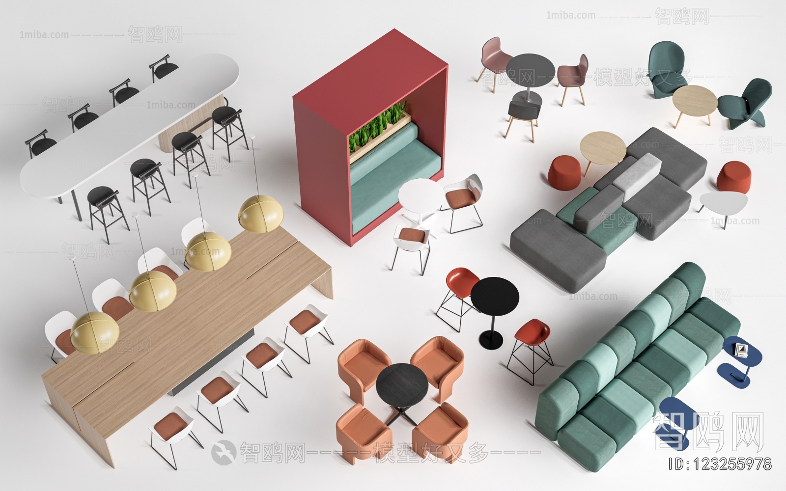 Modern Leisure Table And Chair