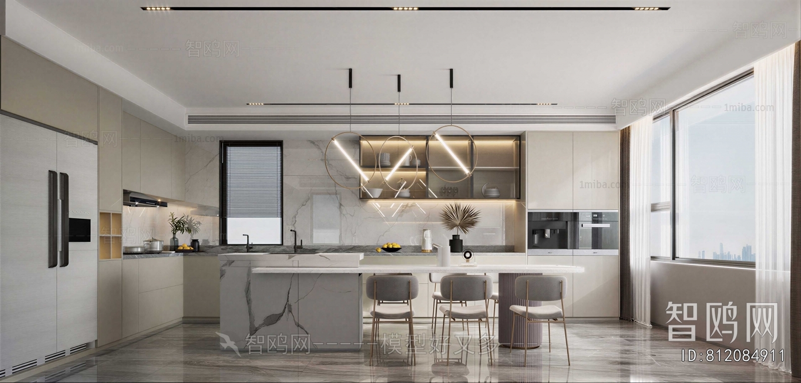Modern Open Kitchen