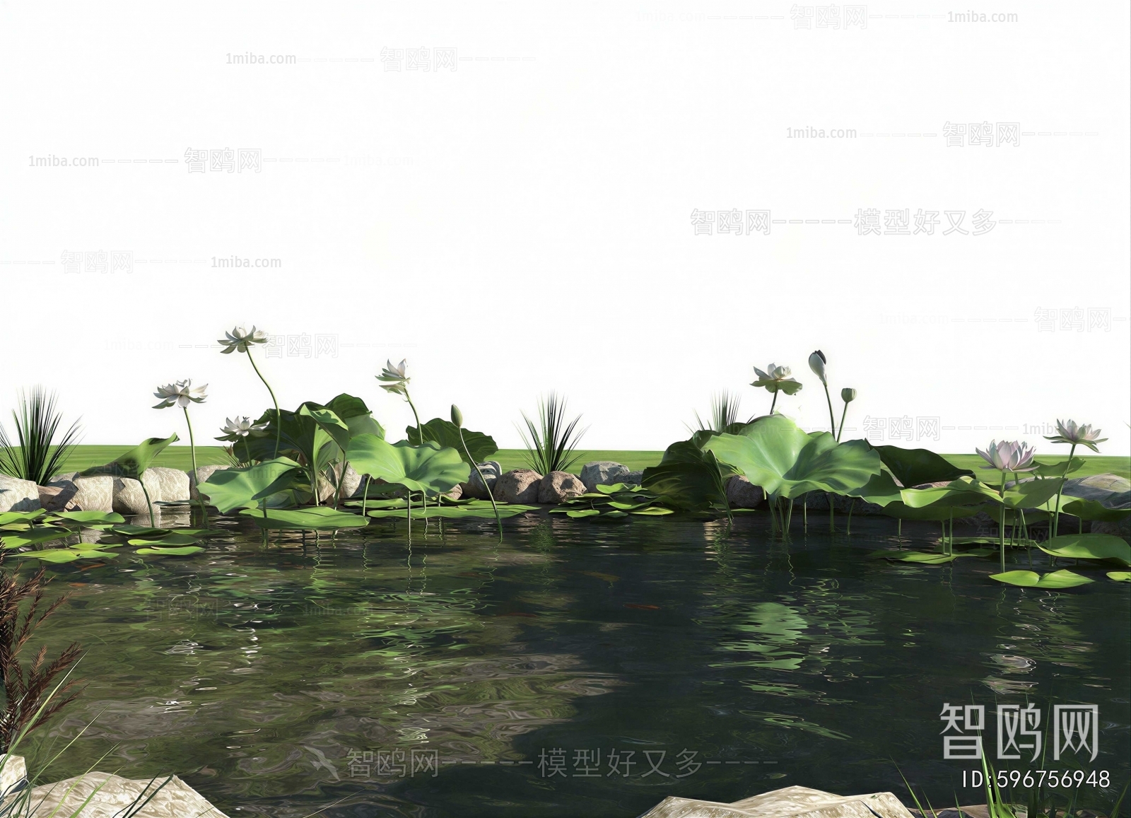 Modern Rockery Waterscape