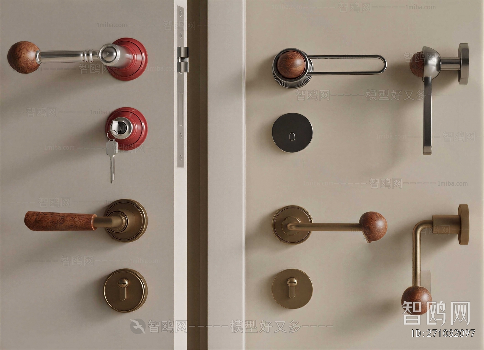 French Style Door Handle