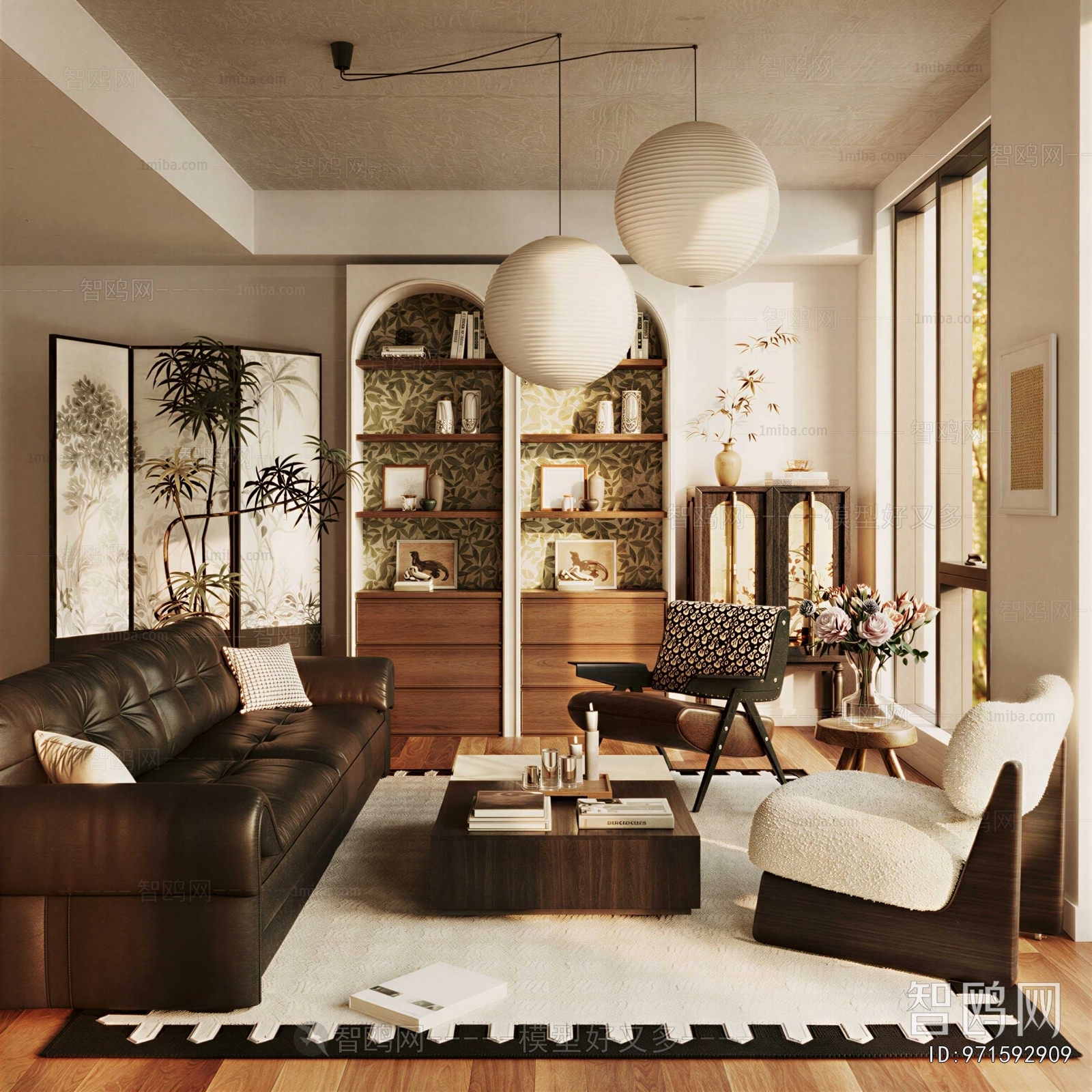 Nordic Style A Living Room