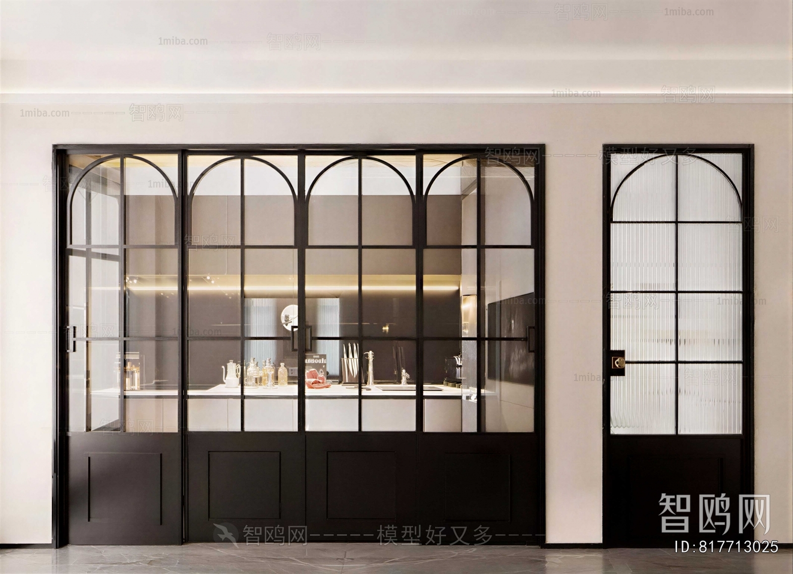 French Style Single Door