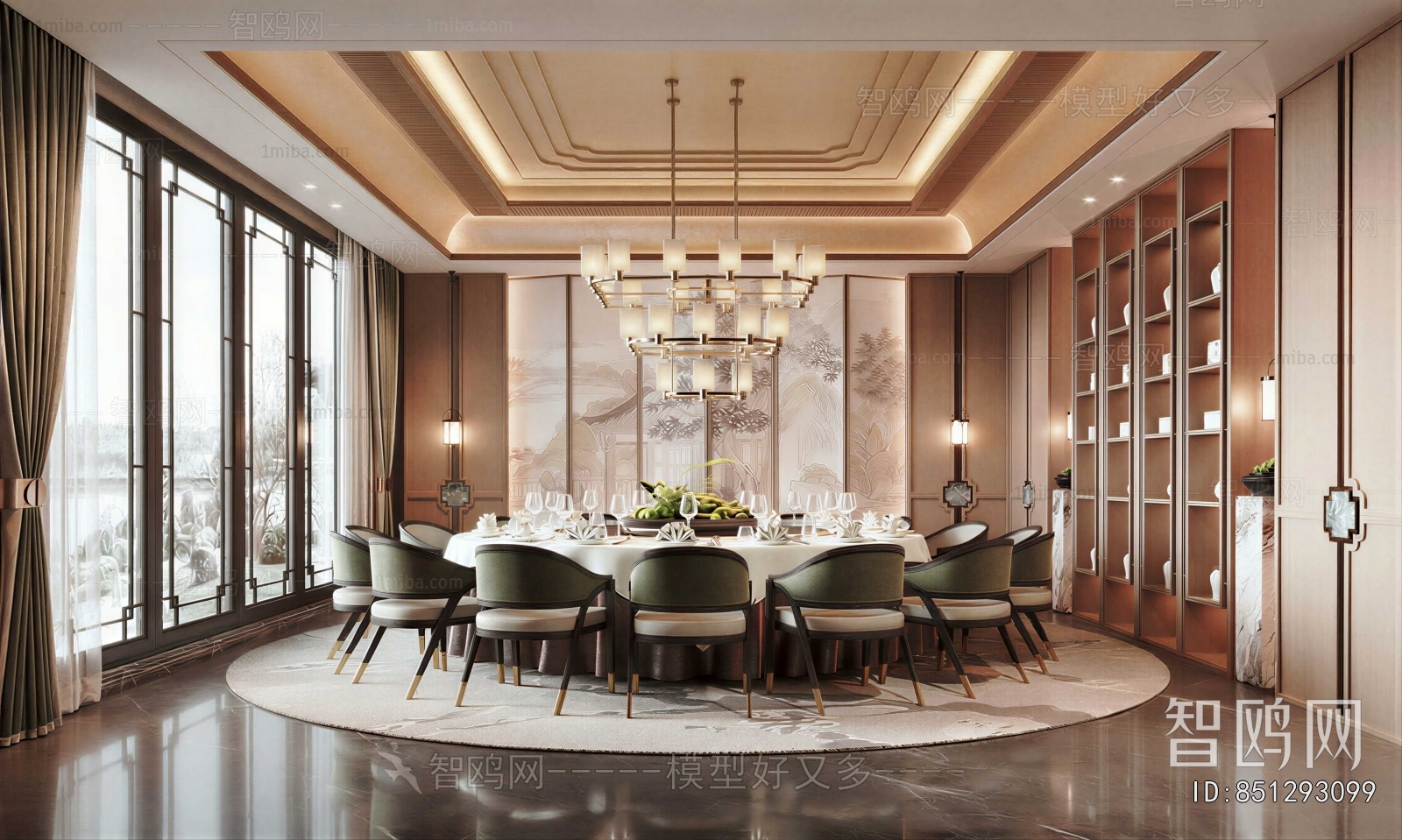 New Chinese Style Restaurant Box