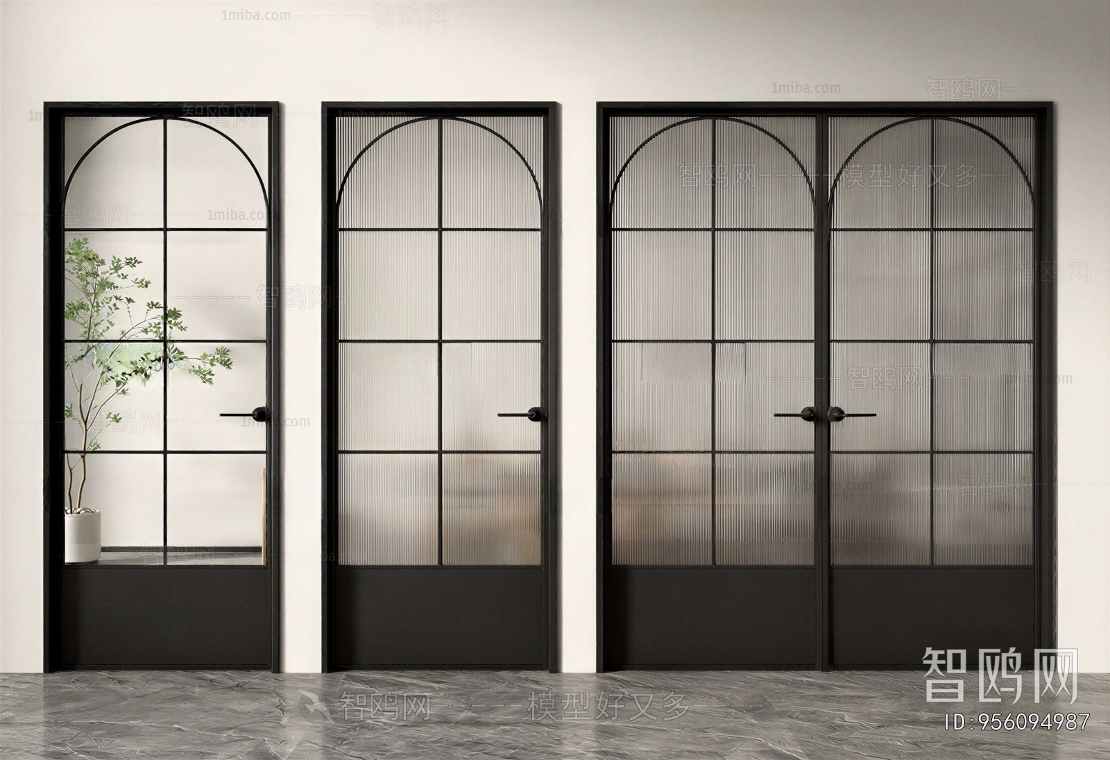 French Style Single Door