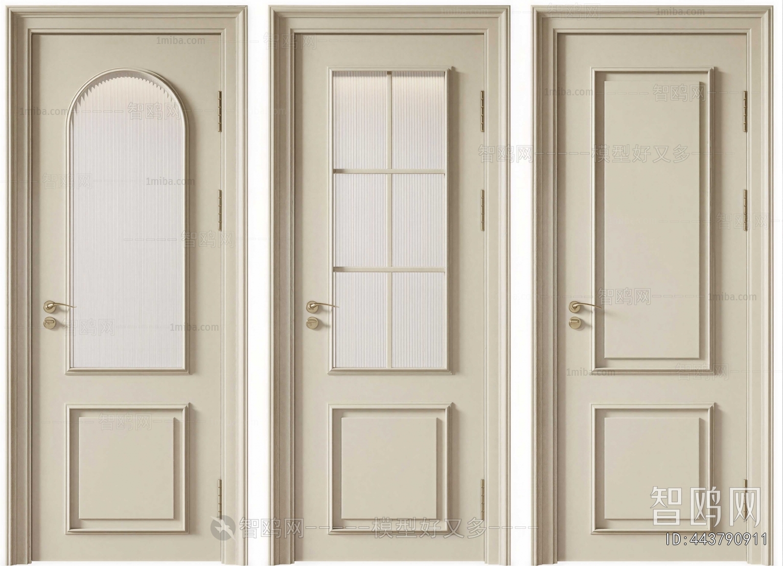 French Style Single Door