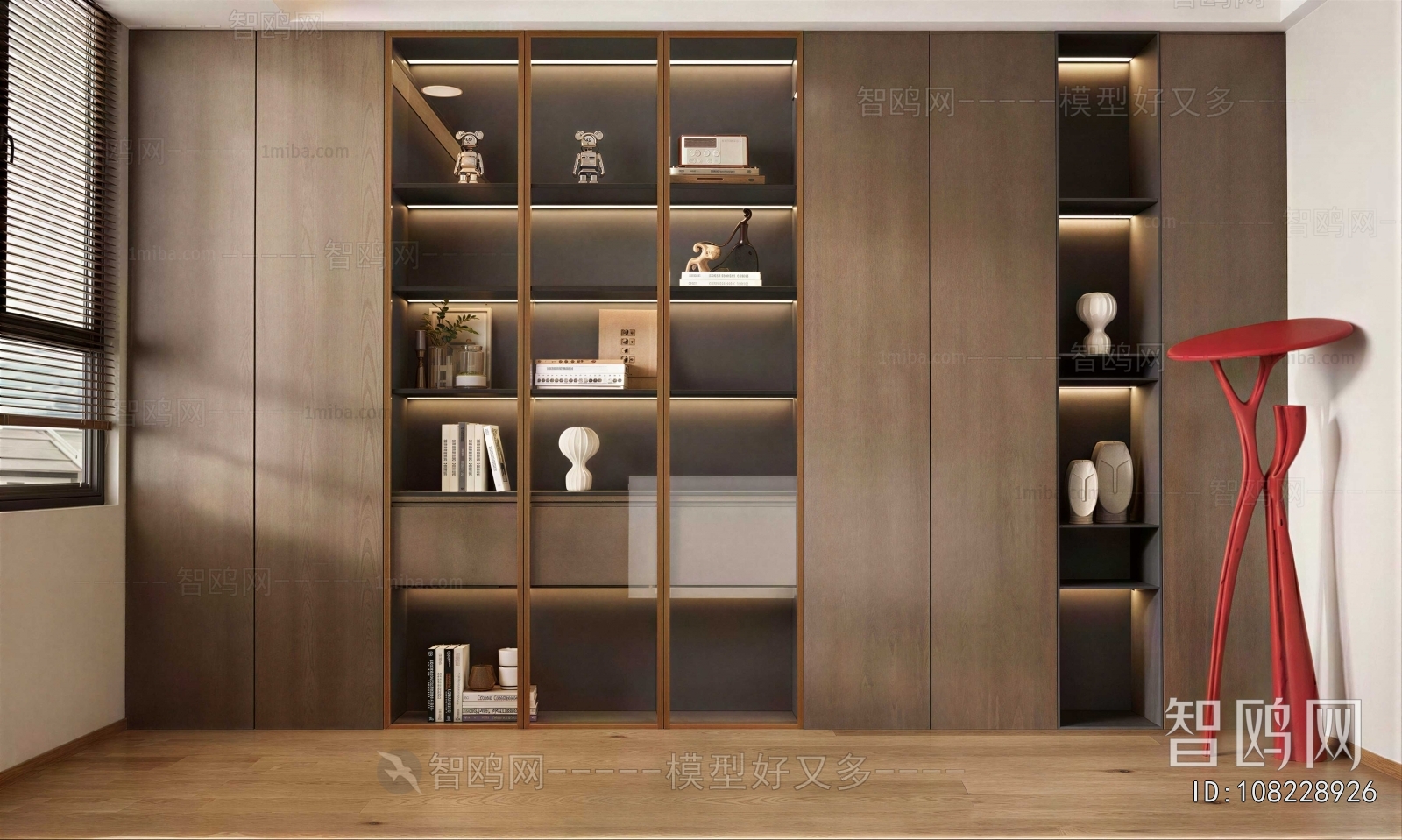 New Chinese Style Bookcase