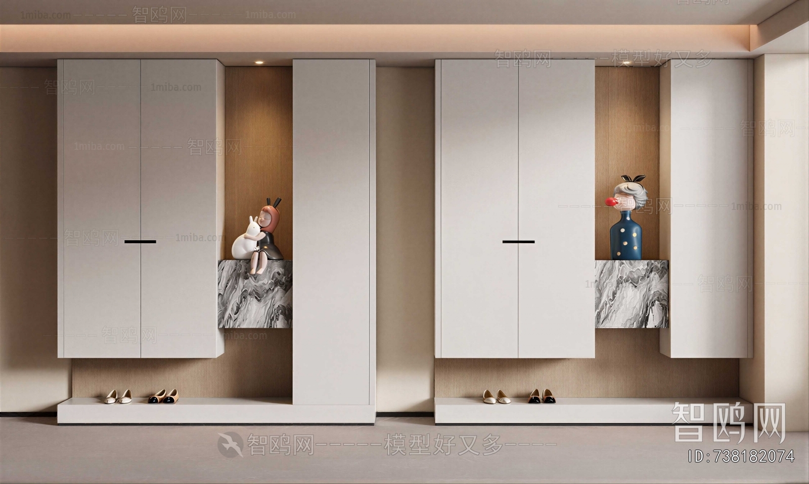 Modern Shoe Cabinet