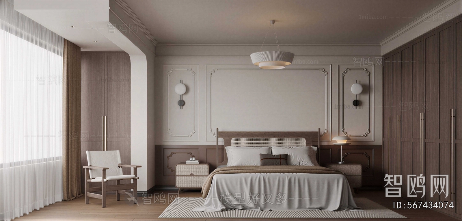 French Style Bedroom
