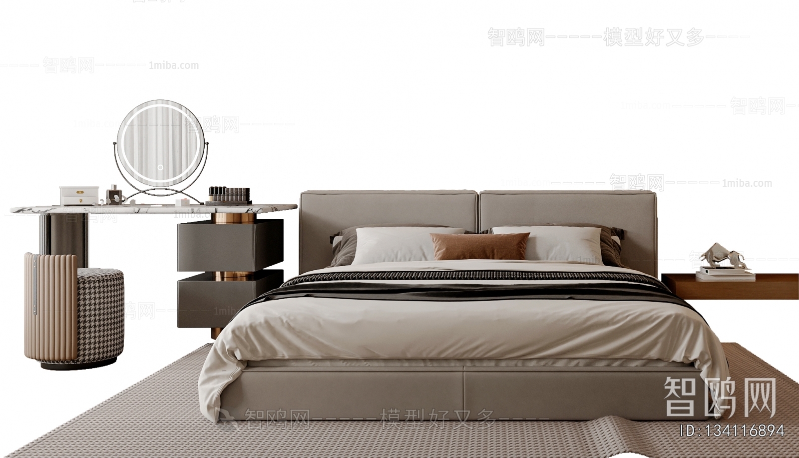 Modern Double Bed