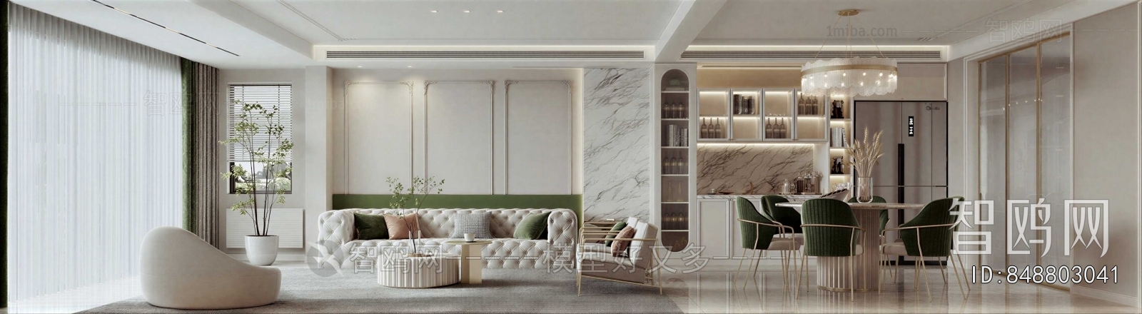 French Style A Living Room