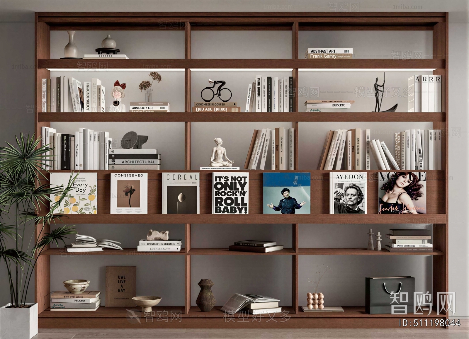 Modern Bookshelf