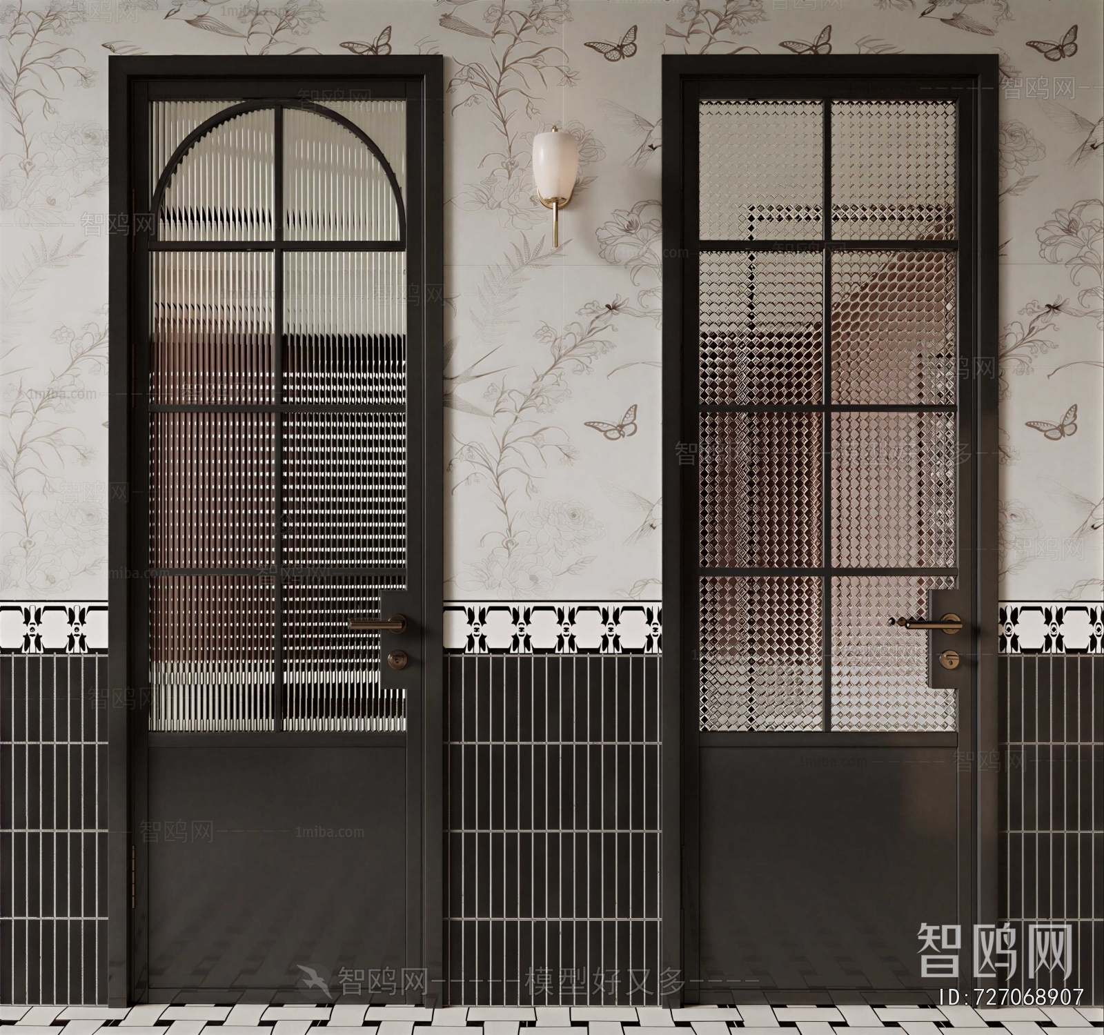 French Style Single Door