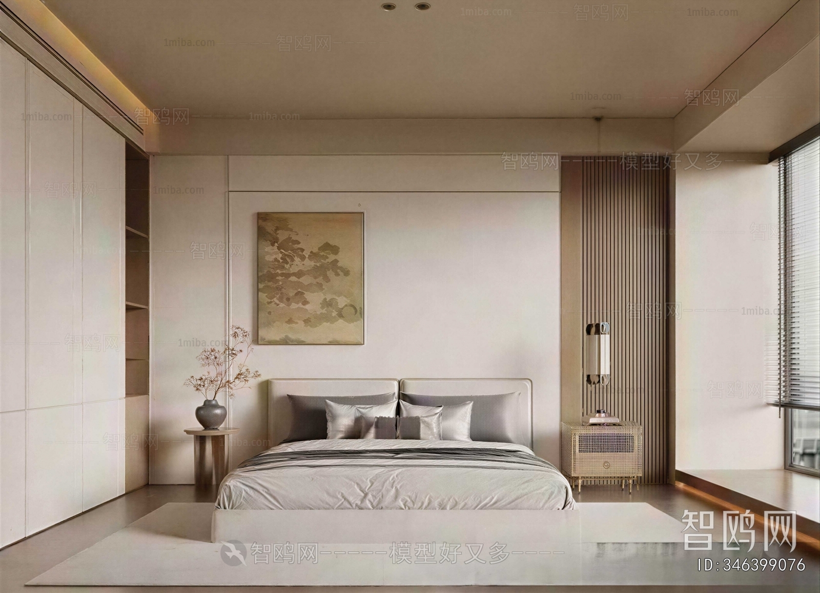 New Chinese Style Bedroom
