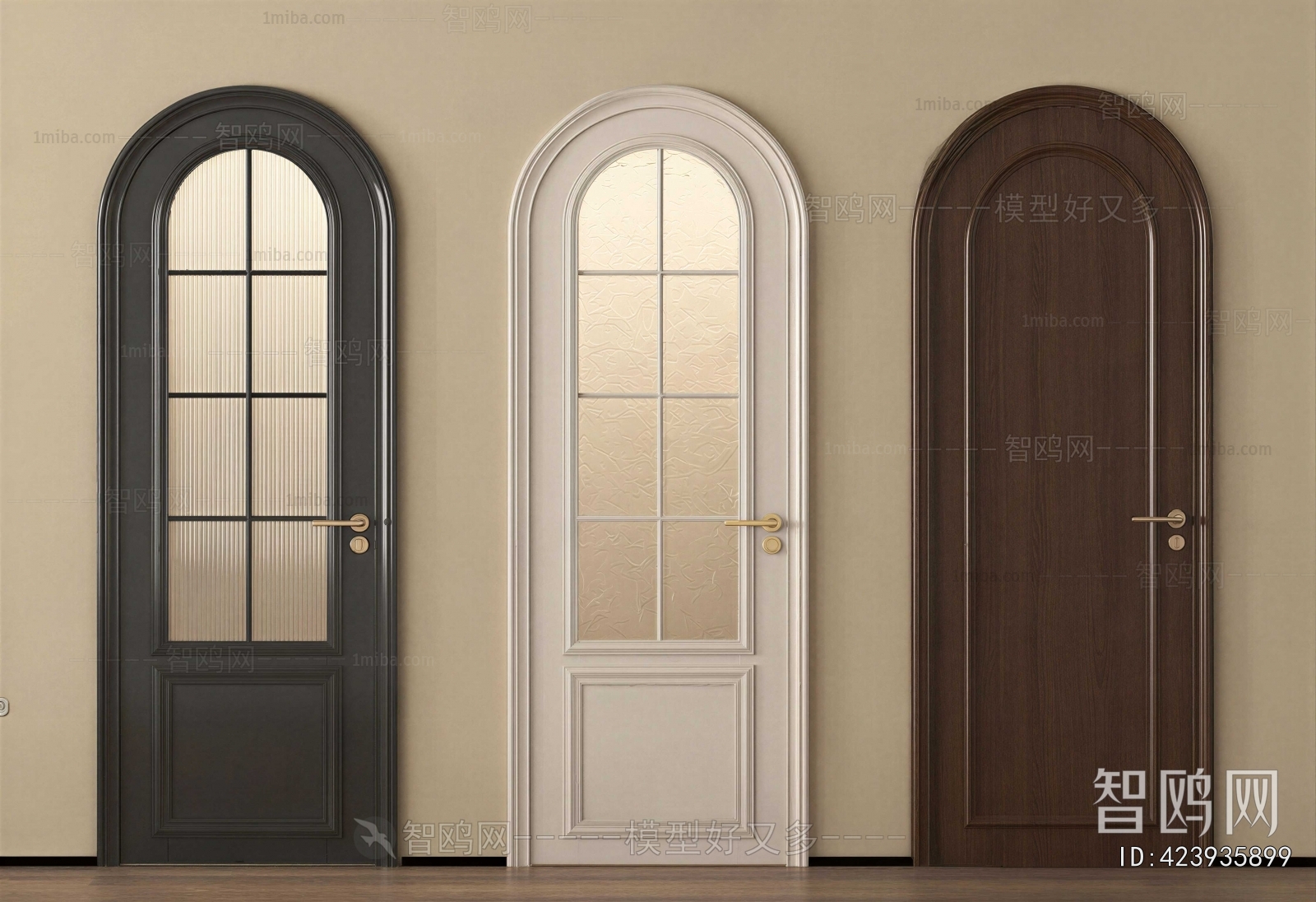 French Style Single Door